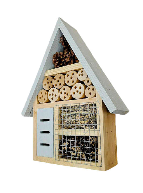 Hyönteishotelli 2 - harmaa katto